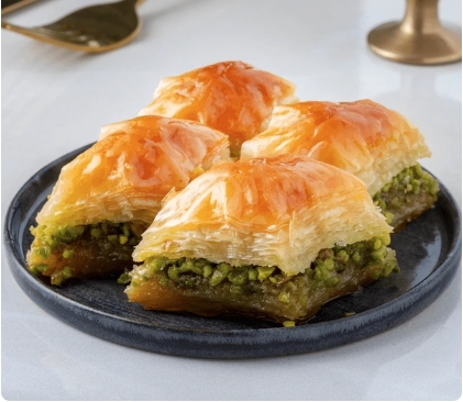 500 Gr Fıstıklı Baklava - Mutluluğa Giden Yol Uşak pasta