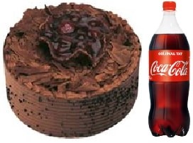 Çikolatalı Pasta 1 Litre Cola Uşak pasta