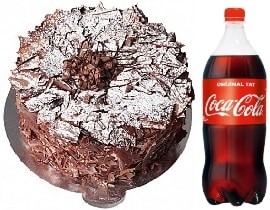 Parça Çikolatalı Pasta 1 Litre Cola Uşak pasta